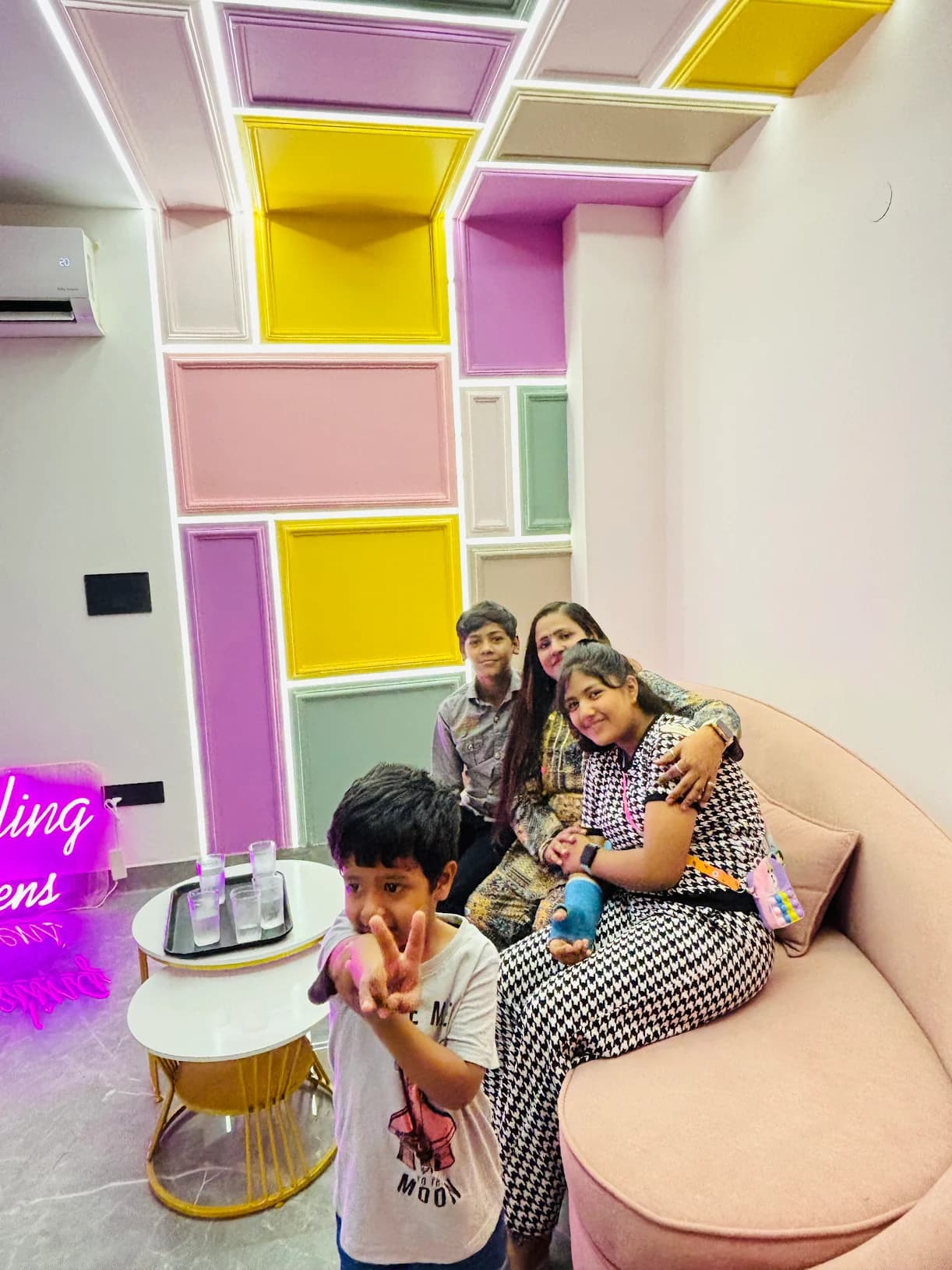 She said yes, right here